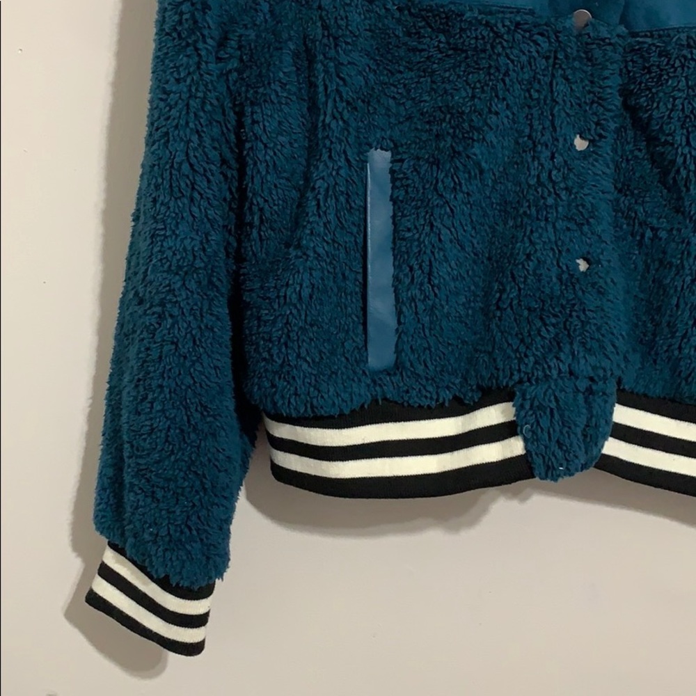 Celebrity pink Sherpa bomber jacket XL 🎈 - Picture 2 of 6